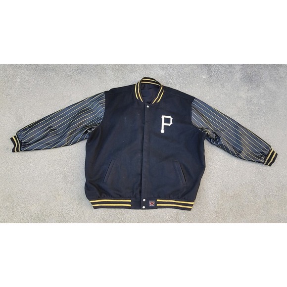 Vtg JH Design Pittsburgh Pirates Reversible Jacket - Picture 3 of 12
